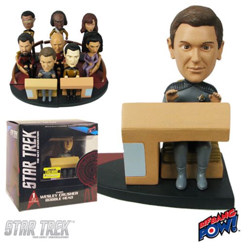 Star Trek: TNG Wesley Build-a-Bridge Bobble-Exclusive 1 of 8