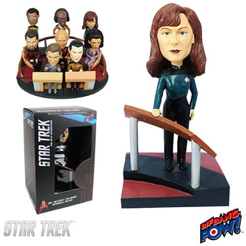 Star Trek TNG Dr Crusher Build-a-Bridge Deluxe Bobble 5 of 8