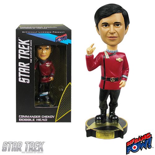 Star Trek II: The Wrath of Khan Commander Chekov Bobble Head