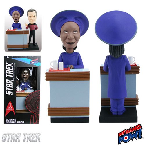 Star Trek: TNG Guinan - Build a 10 Forward Bobble Head      