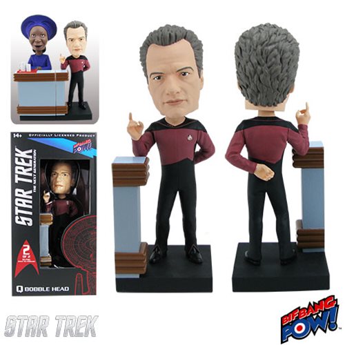 Star Trek: TNG Q - Build a 10 Forward Q Bobble Head         