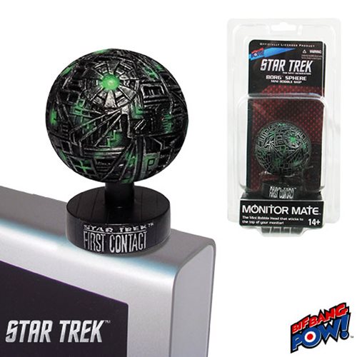 Star Trek: First Contact Borg Sphere Monitor Mate Ship      