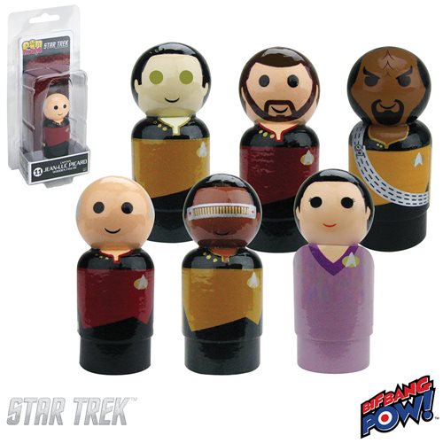 Star Trek: The Next Generation Pin Mate Wooden Figure Case  