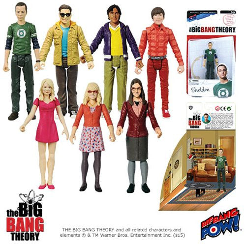 The Big Bang Theory 3 3/4-Inch Action Figures Series 1 Case 