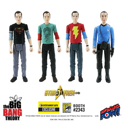 The Big Bang Theory Sheldon 3 3/4-Inch Series 2 Case -Con Ex