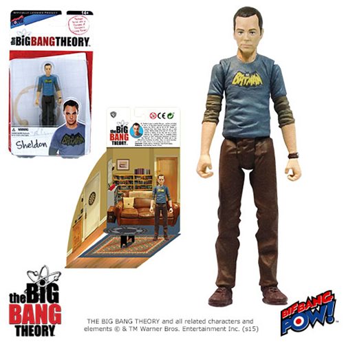 Big Bang Theory Sheldon Batman 3 3/4-Inch Figure Series 1   