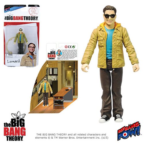 The Big Bang Theory Leonard 3 3/4-Inch Figure Series 1      