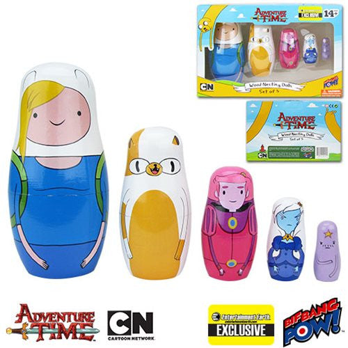 Adventure Time Nesting Dolls Set of 5 - EE Excl.            