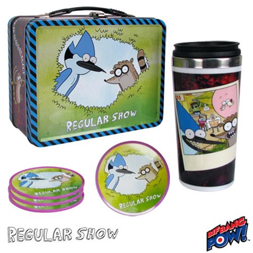 Regular Show Tin Tote Gift Set - Convention Exclusive       