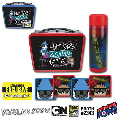 Regular Show Haters Gonna Hate Tin Tote Gift Set - Con.Excl.