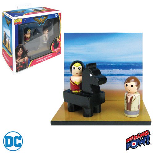 Wonder Woman Pin Mate Themyscira Island Playset             