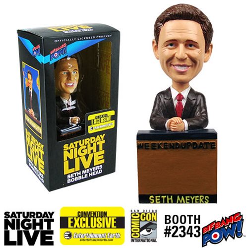 SNL Seth Meyers Weekend Update Bobble Head - Con. Exclusive 