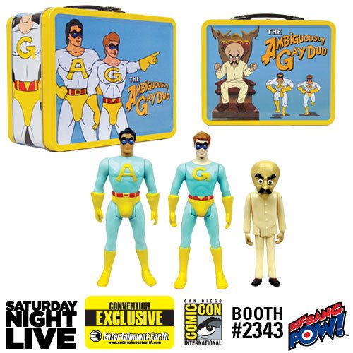 SNL Ace Gary Bighead 3 3/4-Inch Figures in Tin-Con Exclusive