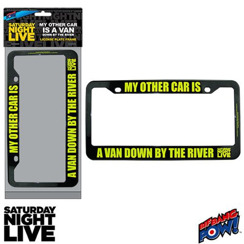 SNL Matt Foley My Other Car Is A Van License Plate Frame    