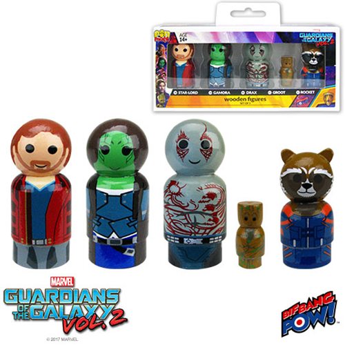 Guardians of the Galaxy Vol. 2 Pin Mate Set of 5            