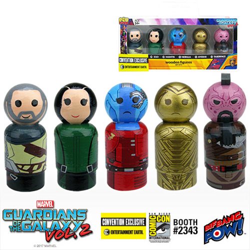 Guardians of the Galaxy Vol. 2 Icons Pin Mate Set - ConExcl.