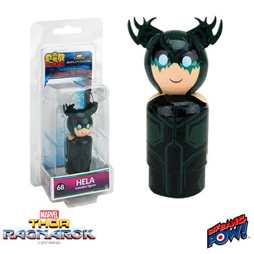 Thor: Ragnarok Hela Pin Mate Wooden Figure                  