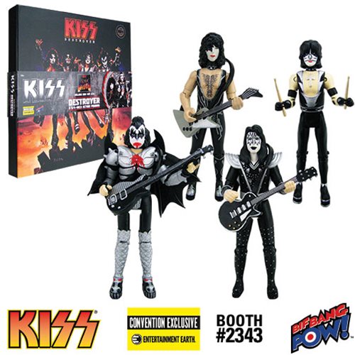 KISS Destroyer 3 3/4-Inch Deluxe Box Set - Con. Exclu.      