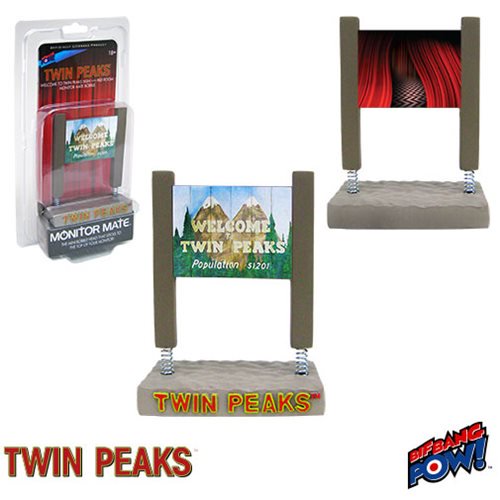 Twin Peaks Welcome Sign Monitor Mate Bobble                 