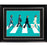 The Beatles Abby Road Blue Background 11x14 Framed Photo