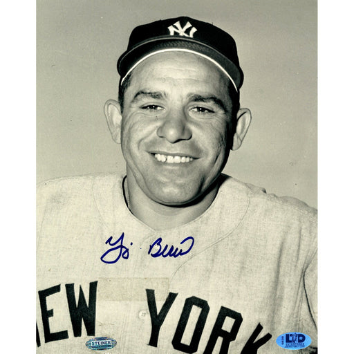 Yogi Berra Signed 8x10 B&W Portrait  (LTD Holo)