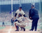 Yogi Berra WS Color 11x14  (Stepping Up To Plate) Horizontal Photo SSM Holo