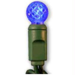 50 LED Raspberry G12 Blue Set w-4" Spacing