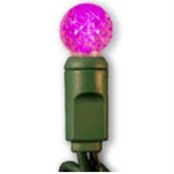 50 LED Raspberry G12 Fuchsia Set w-4" Spacing