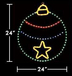 24" Star Ornament