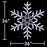 36" LED Snowflake