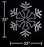 36" LED Snowflake