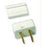 SPT2 White Male Plug (12 Pack)