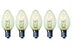 C7 Clear Twinkle Bulbs 5-Watt (25 Pack)