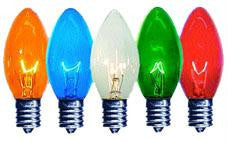 C9 Multi-Color Twinkle Bulbs 7-Watt (25 Pack)