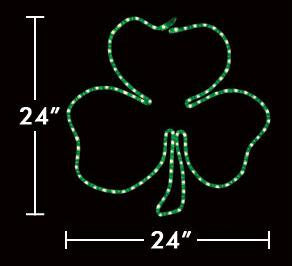 LED Lucky Shamrock