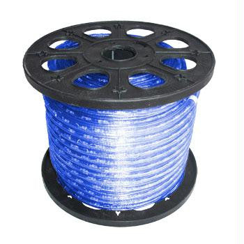 150' 2-Wire 120-Volt 3-8" Blue Rope Light Spool