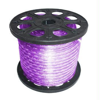 150' 2-Wire 120-Volt 3-8" Purple Rope Light Spool