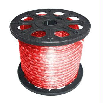 150' 2-Wire 12-Volt 3-8" Red Rope Light Spool