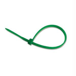 4" Green Cable Ties (100 pack)