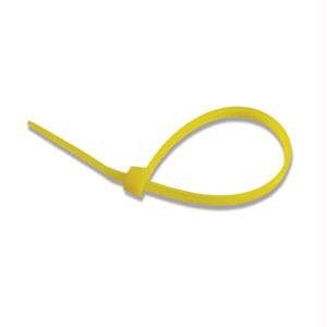 4" Yellow Cable Ties (100 pack)