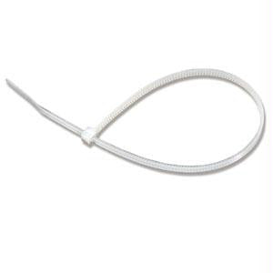 8" Clear Cable Ties (100 pack)