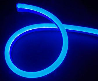 Pre-Cut LED Neon 2-Wire 120-Volt Blue Rope Light — Birds Eye Blue.com