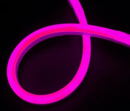 Pre-Cut LED Neon 2-Wire 120-Volt Pink Rope Light