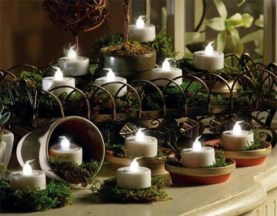 White LED Tea Lights (12 Pack)