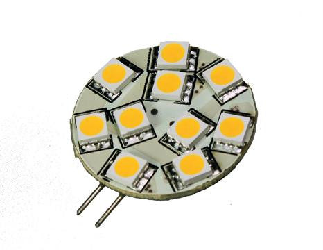 10 LED 12V Warm White G4(Side) Bulb (120 )