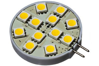 12 LED 12V Warm White G4(Side) Bulb (120 )