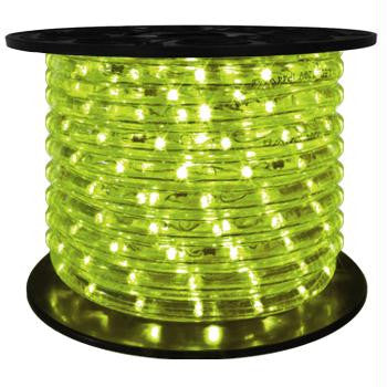 164' LED 2-Wire 120-Volt 1-2" Lime Green Rope Light Spool