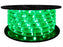 65' LED 2-Wire 120-Volt 1-2" Green Rope Light Spool (Vertical)