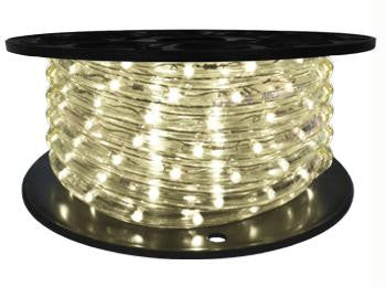 65' LED 2-Wire 120-Volt 1-2" Warm White Rope Light Spool (Vertical)