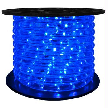 151' LED 2-Wire 120-Volt 1-2" Blue Rope Light Spool (Vertical)